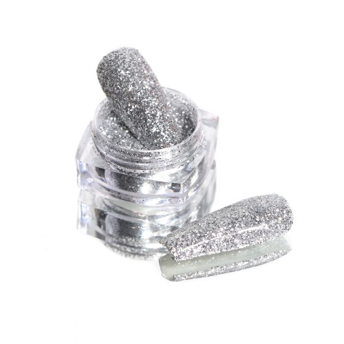 Komilfo spangles 102F, size 0.3 mm, (silver) E, 2.5 g