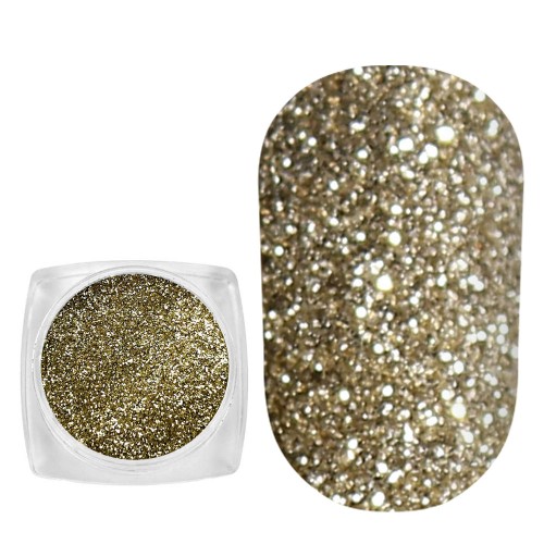 Komilfo spangles 105D, size 0.15 mm, (white gold) E, 2.5 g Komilfo spangles 105D, size 0.15 mm, (white gold) E, 2.5 g