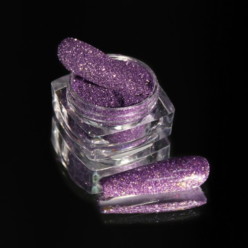 Komilfo sequins Solvent Resistance Series 407, size 0.1 mm, 2.5 g