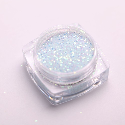 Komilfo photochromic spangles 007, size 0.4 mm, (blue/violet photochrome) 2.5 g