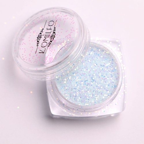 Komilfo photochromic spangles 007, size 0.4 mm, (blue/violet photochrome) 2.5 g