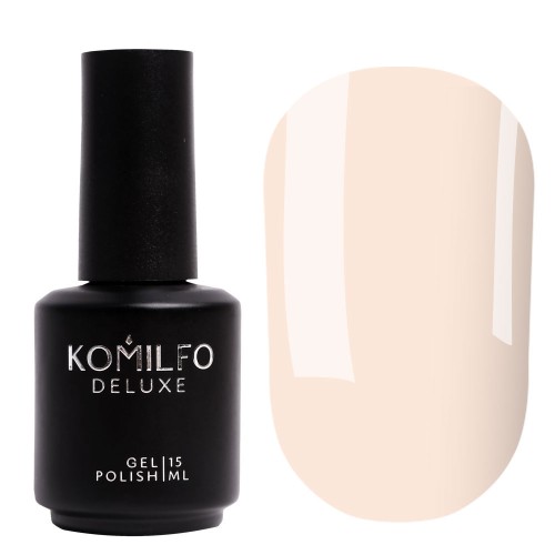 Gel Polish Komilfo French Collection F003 (pale peach-pink, enamel, for french), 15 ml Gel Polish Komilfo French Collection F003 (pale peach-pink, enamel, for french), 15 ml