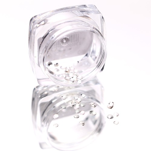 Komilfo texture rivets large circle 2 mm, silver, 50 pcs