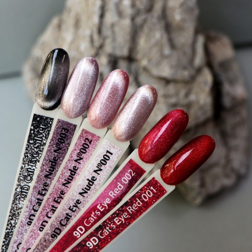 Gel Polish Komilfo 9D Cat’s eye Nude 003 (purple, magnetic), 8 ml