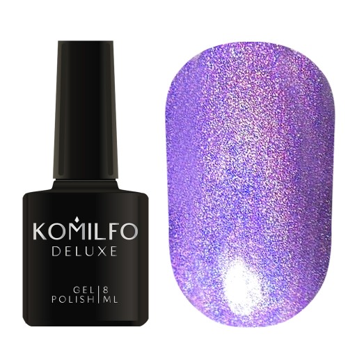 Gel polish Komilfo Holographic 007 (cornflower blue), 8 ml Gel polish Komilfo Holographic 007 (cornflower blue), 8 ml