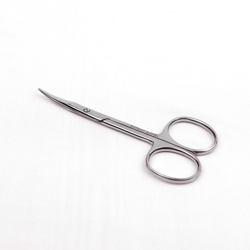 Komilfo SAFE + safety nail scissors, 22 mm, in dichroic case