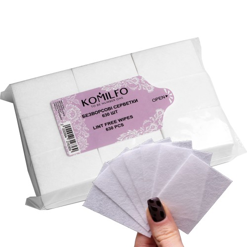 Komilfo lint-free napkins, 630 pieces