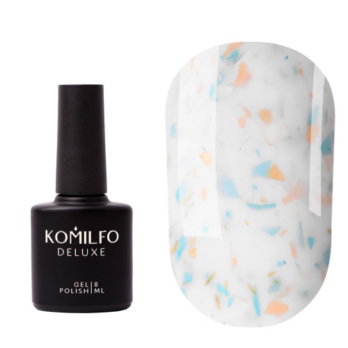 Komilfo Potal Base P008 (milky with blue-gold potal), 8 ml